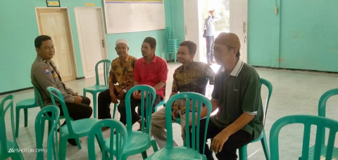 Bhbainkamtibmas Sambang ke Tokoh Agama Dalam Rangka Colling System