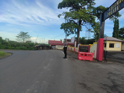 Polsek Ketahun Laksanakan Morning Traffic Control Berikan Pelayanan Pada Masyarkat
