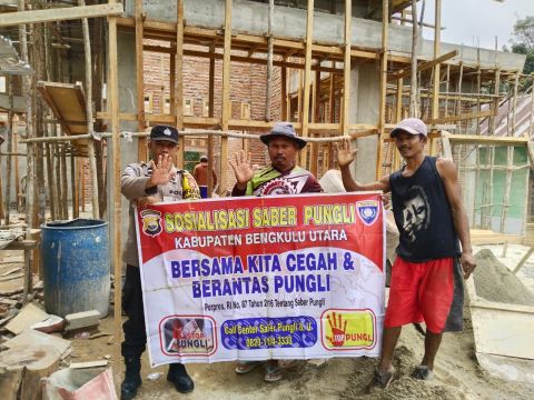 Program Sosialisasi Saber Pungli di Wilayah Hukum Polsek Ketahun, Upaya Cegah Pungutan Liar