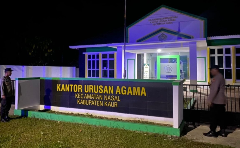 Pelihara Sitkamtibmas di Wilkum, Polsek Nasal Antisipasi Aksi Tindak Pidana 3C 