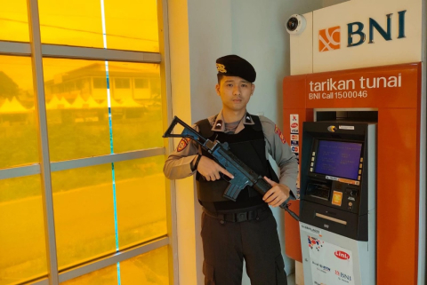 Cek ATM, Polres Kaur Lakukan Pengamanan di Seputaran Lokasi 