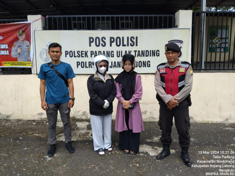 Patroli di Jalan Lintas Curup-Lubuklinggau, Polsek Sindang Kelingi Kawal Mahasiswa Asal Musi Rawas