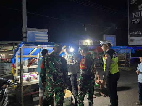 Polsek Ketahun Laksanakan Blue Sky Patroli Dalam Rangka Cooling System Pasca Pemilu 