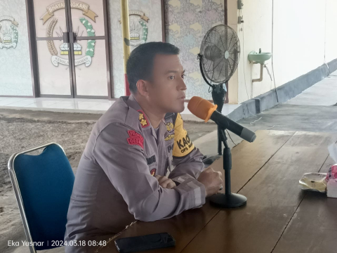 Kapolres Kaur Pimpin Anev Pelaksanaan Tugas Polres Kaur Minggu Ke-3