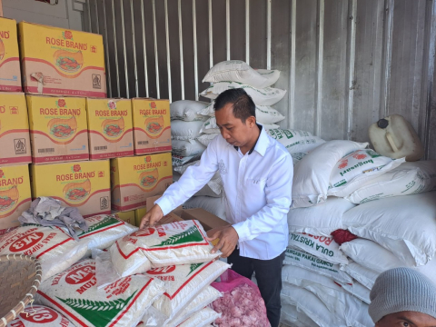 Polres Kaur Pantau dan Awasi Harga Bahan Pangan dan Kebutuhan di Wilkum 