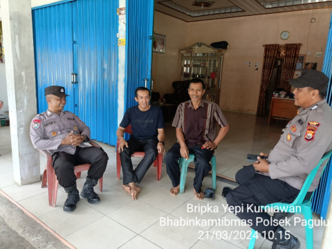 Sambangi Kantor KPUD, dan Gudang Logistik, Polres Kaur Cegah Gangguan Kamtibmas 