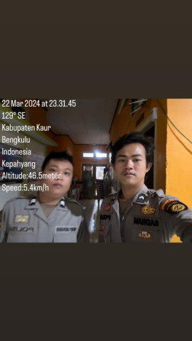 Polres Kaur Patroli Pengamanan Kantor KPUD Dalam Rangka Ops Mantap Barata 2023