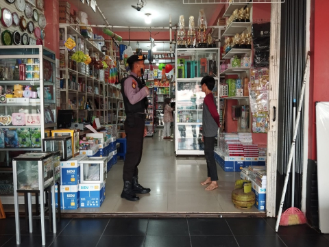 Sambangi Objek Vital, Polres Kaur Patroli Cegah Aksi Kejahatan