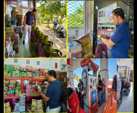 Awasi Kenaikan Harga Sembako, Polres Kaur Lakukan Pengawasan dan Pengecekan 