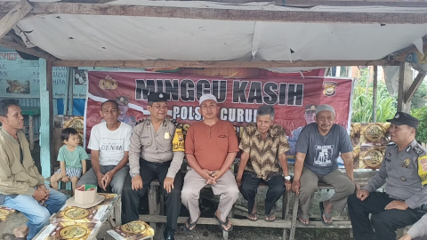 Ciptakan Hubungan Yang Baik Sekaligus Dengarkan Keluhan Masyarakat, Polsek Curup Gelar Minggu Kasih
