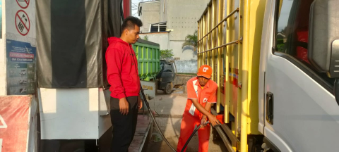 Jelang Mudik Lebaran, Polsek Ketahun Intensifkan Patroli Ke SPBU Pastikan Stock BBM dan Antisipasi Kecurangan