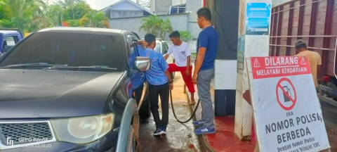Polisi Gencar Patroli Ke SPBU Cegah Kecurangan BBM Jelang Lebaran