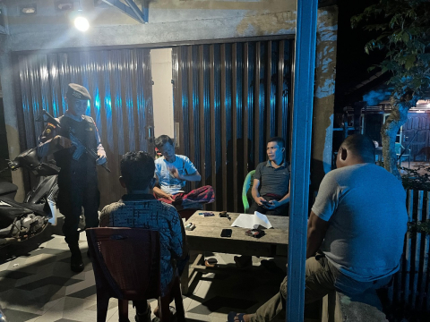 Patroli Presisi, Personel Sat Samapta Polres Kaur  Pantau Seputaran Wilkum      