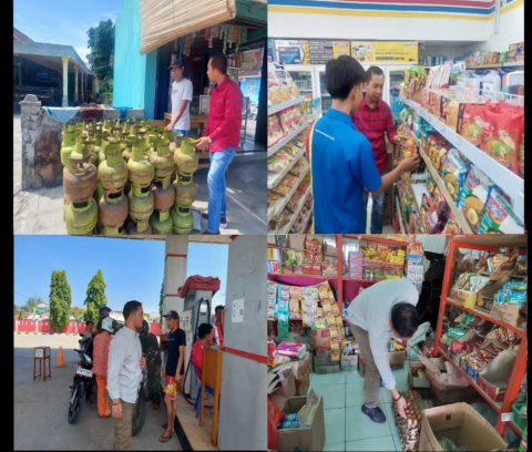 Pasca Hari Raya Idul Fitri 1445 H, Polres Kaur Kembali Melakukan Pengecekan dan Monitoring Harga Sembako 