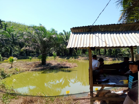 Berikan Imbauan Kamtibmas, Bhabinkamtibmas Sambangi Petani 