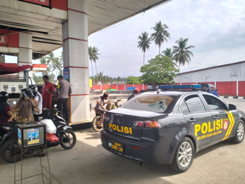 Antisipasi 3C dan Pengawasan Kamtibmas, Polsek Kaur Selatan Patroli KRYD di Seputaran Wilkum 