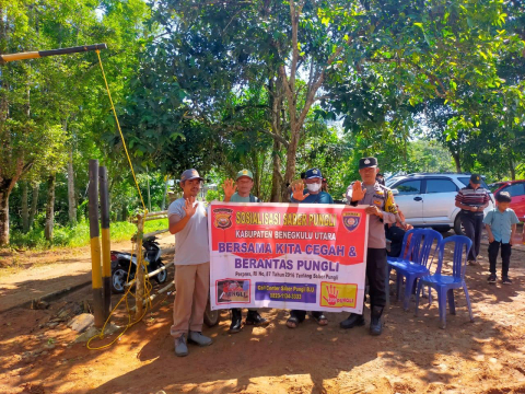 Wujudkan Birokrasi Bersih, Polsek Ketahun Ajak Warga Stop Pungli