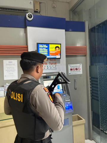 Patroli Presisi, Personel Sat Samapta Polres Kaur Cek Objek Vital 