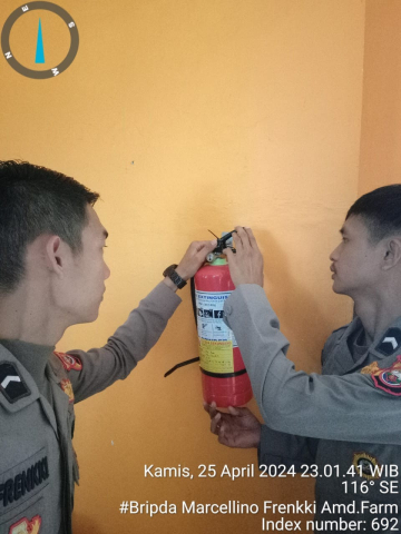 Rutin Cek Kantor KPUD, Polres Kaur Ciptakan Sitkamtibmas Aaman dan Kondusif 