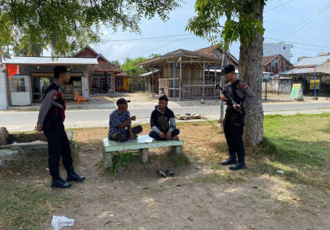 Polres Kaur Patroli Dialogis Presisi, Ciptakan Situasi Kamtibmas Kondusif 