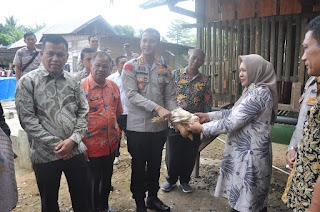 Kapolres Kaur AKBP Eko, Sosok BAAS Peduli Stunting di Bengkulu