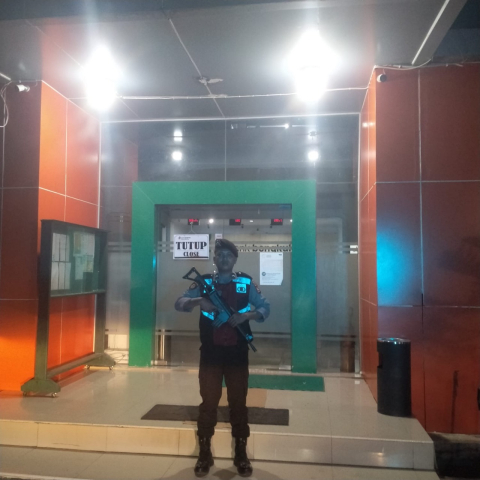 Patroli Presisi Personel Sat Samapta Polres Kaur Keliling di Seputaran Wilkum 