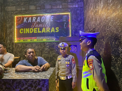 Patroli Gabungan, Polres Kaur Cegah Gangguan Kamtibmas dan Penyakit Masyarakat di Seputaran Wilkum    