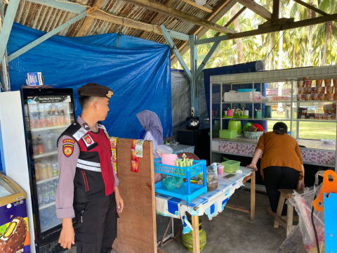 Polres Kaur Polda Bengkulu Melakukan Patroli Presisi, Ciptakan Kondusfitas Kamtibmas 