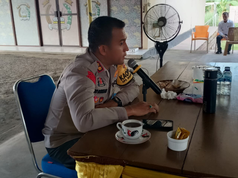 Gelar Anev Mingguan, Kapolres Kaur Imbau Personel Jaga Kmatibmas Jelang Pilkada 