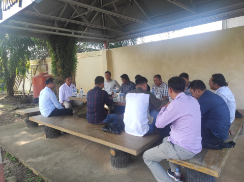 Analisa dan Evaluasi Pelaksanaan Tugas dan Kinerja Anggota, Sat Intelkam Polres Kaur Gelar Anev