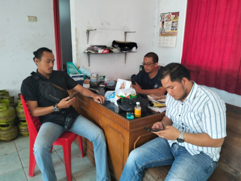 Sat Intelkam Polres Kaur Monitoring dan Kooordinasi Ketersedian BBM di Sejumlah SPBU di Wilkum 