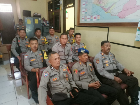 Polres Kaur Ikuti Rakernis Baharkam Polri Tahun 2024 Via Zoom