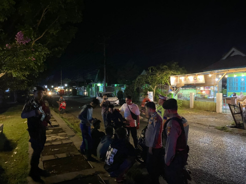 Polres Kaur Giatkan Patroli KRYD Jelang Peringatan Hari Bhayangkara Ke-78 