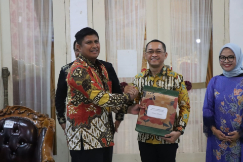 Kapolres Bengkulu Utara Hadiri Pisah Sambut Kajari Bengkulu Utara di Balai Daerah 