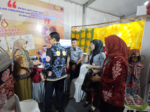 Hasil Karya Warga Binaan Lapas Perempuan Bengkulu Dipamerkan di Festival Tabut, Ini Kata Teguh Kadivpas Kemenkumham 