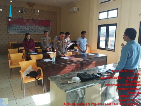 Binrohtal Umat Kristen, Meningkatkan Karakter Anggota Polres Kaur 