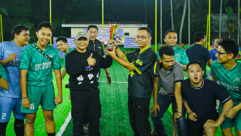 Kampanye Lawan Judi Online, Kajati Bengkulu Selenggarakan Turnamen Mini Soccer
