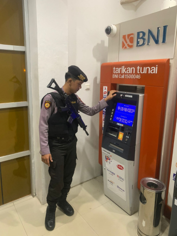 Sat Samapta Polres Kaur Patroli Pengecekan Obyek Vital Malam Hari