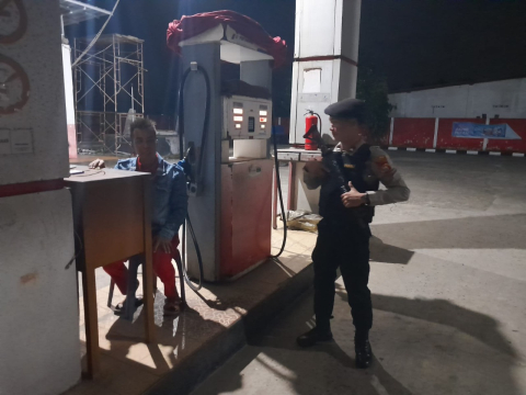 Cegah Tindakan Kriminal, Personel Sat Samapta Polres Kaur Lakukan Patroli Presisi