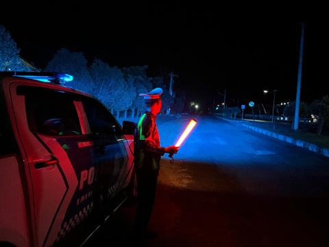 Cegah Balap Liar, Sat Lantas Polres Kaur Tingkatkan Patroli Dialogis Kepada Pengguna Jalan