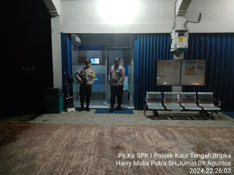 Polsek Nasal Berpatroli untuk Jaga Kamtibmas dan Antisipasi Aksi Tindak Pidana 3C