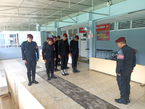 Lapas Curup Tambah Personel Pengamanan Dihari Libur