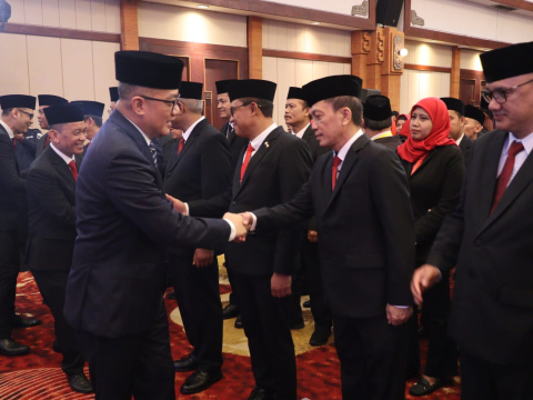 Kakanwil Kemenkumham Bengkulu Santosa Dilantik Menjadi Anggota Majelis Kehormatan Notari Wilayah