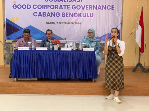 Wujudkan Tata Kelola Perusahaan Yang Baik, Jasa Raharja Bengkulu berikan Pemahaman mengenai Good Corcorate Governance