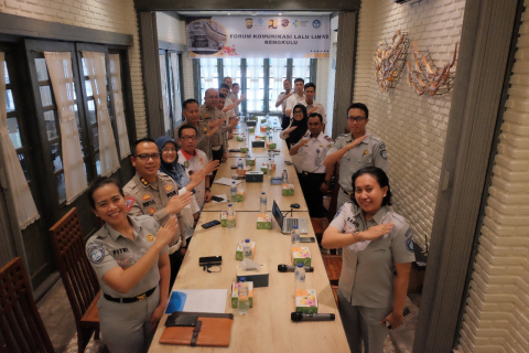 Jasa Raharja Bengkulu Berkoordinasi untuk Menekan Tingkat Kecelakaan Lalu Lintas dalam Forum Komunikasi Lalu Lintas