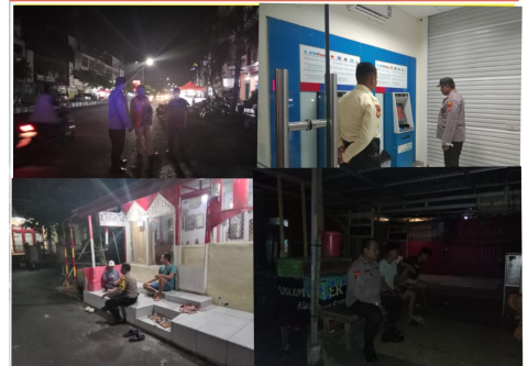 Personel Polsek Ratu Samban Sambangi Objek Vital Hingga Pemukiman Penduduk Cegah Gangguan Kamtibmas 