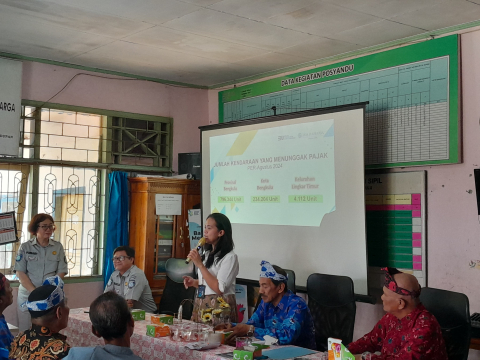 Dorong Kesadaran Membayar Pajak, Jasa Raharja Bengkulu Sosialisasi dengan Perangkat Kelurahan