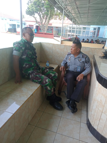 Sambang Patroli APH di Lapas Curup 