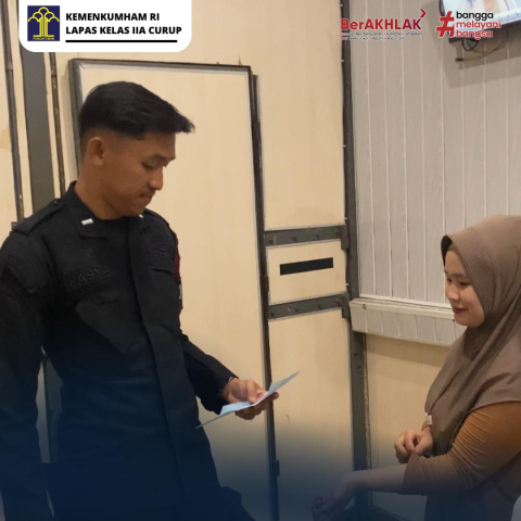 Petugas Lapas Curup Giatkan Pengamanan P2U 