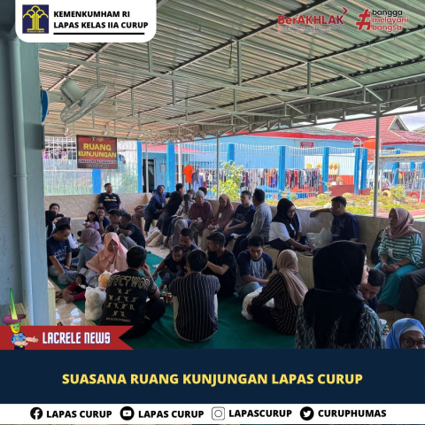 Suasana Baru Ruang Kunjungan Lapas Curup Lebih Nyaman dan Bersih